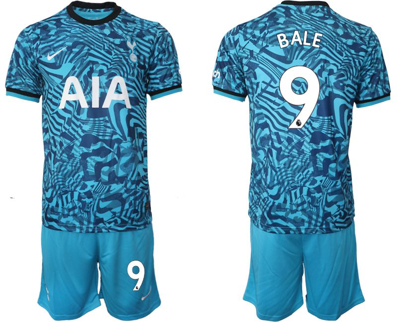 Men 2022-2023 Club Tottenham Hotspur away blue 9 Soccer Jersey